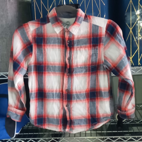 wonder nation Other - Boys button down long sleeve top size small 6-7